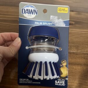 Dawn Ultra Soap Dispensing Palm Brush Scrubber NEW